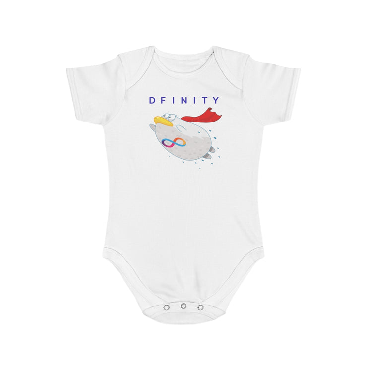 Duck Short Sleeve Baby Bodysuit