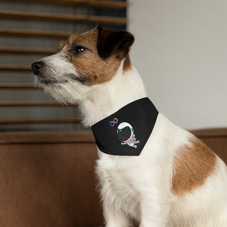Astronaut Pet Bandana Collar